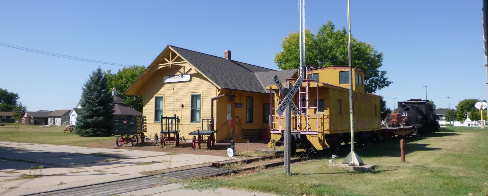 Shelton, Nebraska Railroad Station